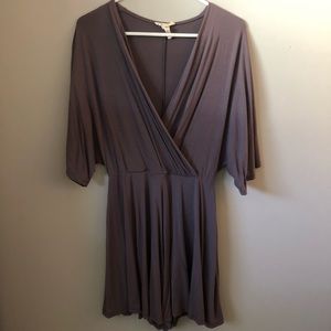 Dusty purple romper